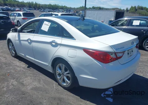 2012 Hyundai Sonata Limited из США, поврежденный, VIN 5NPEC4AC4CH376740